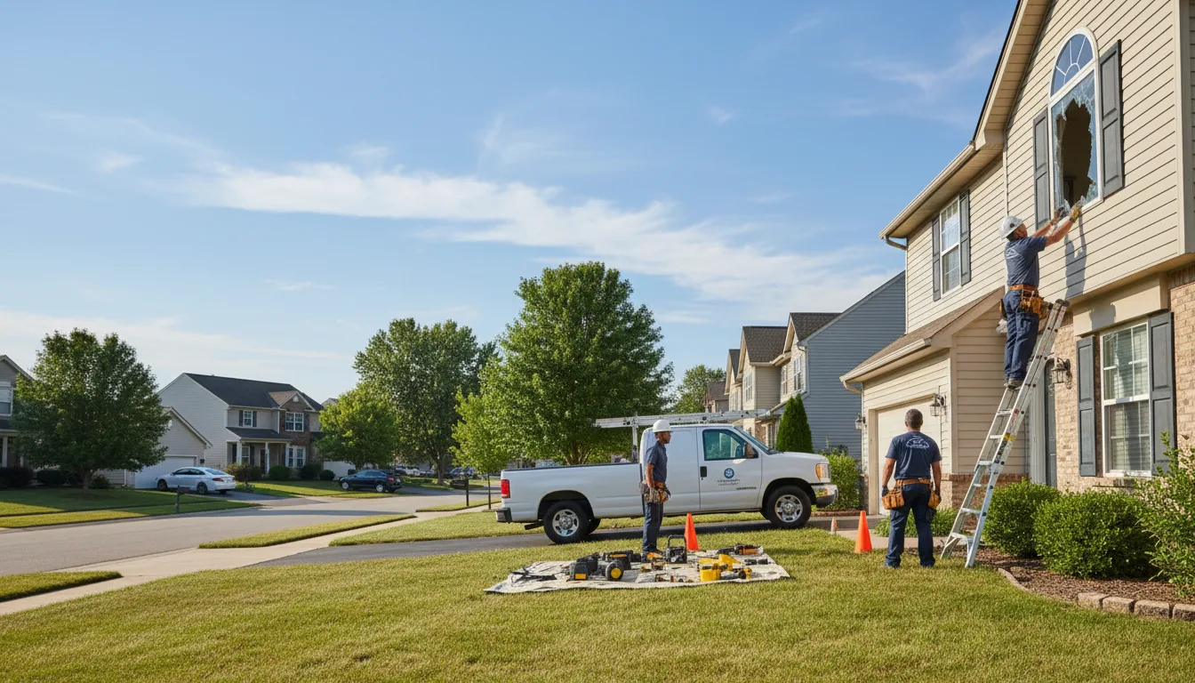 Expert window installer providing residential service in Hermanville, MS